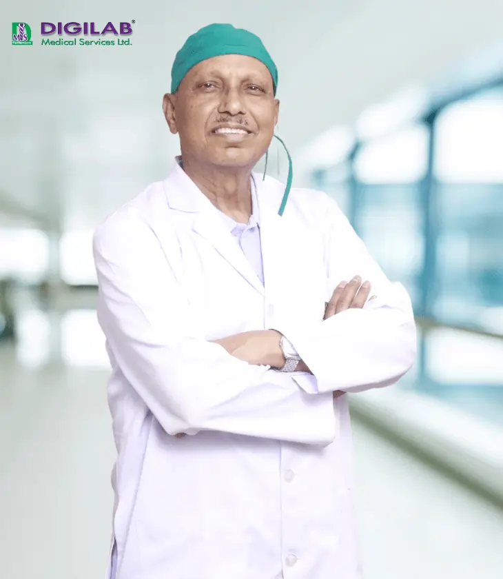 ডাঃ মোঃ খোরশেদ আলম এমবিবিএস, এমসিপিএস, ডিএলও। এক্স এসোসিয়েট কনসালটেন্ট (ইএনটি)- এন সি এইচ এস সি অফ সাহিক মহাখালী, ঢাকা। বিএমডিসি রেজিঃ নং এ-১০৬২১ নাক, কান ও গলা বিশেষজ্ঞ