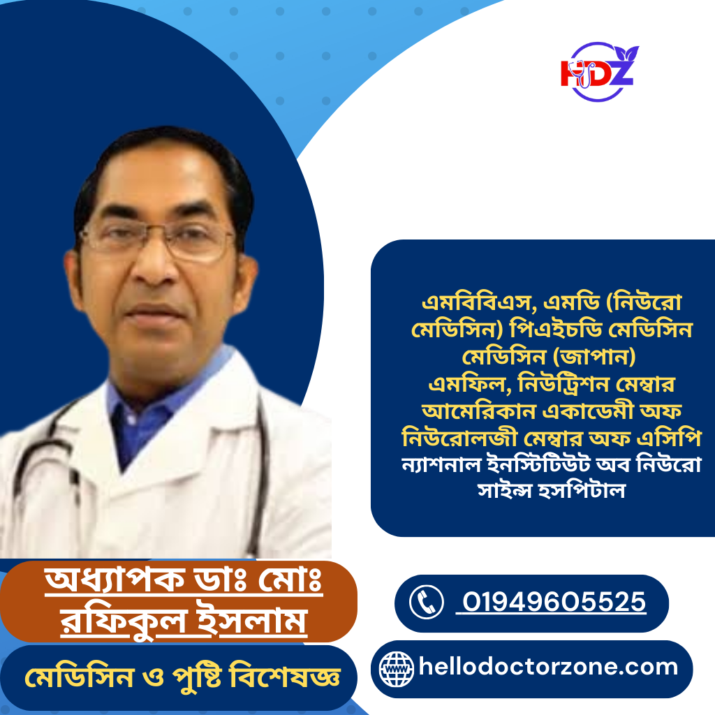 Md Rofikul অধ্যাপক ডাঃ মোঃ রফিকুল ইসলাম - Hello Doctor Zone