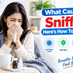What causes the sniffles and how to stop a runny nose